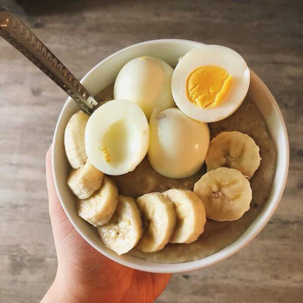 ăn chuối với trứng gà có giảm cân không